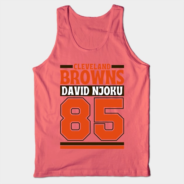 Cleveland Browns Njoku 85 Edition 3 Tank Top by Astronaut.co